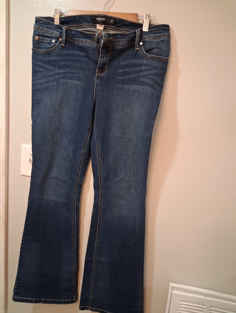 torrid Dark Blue Flared Jeans